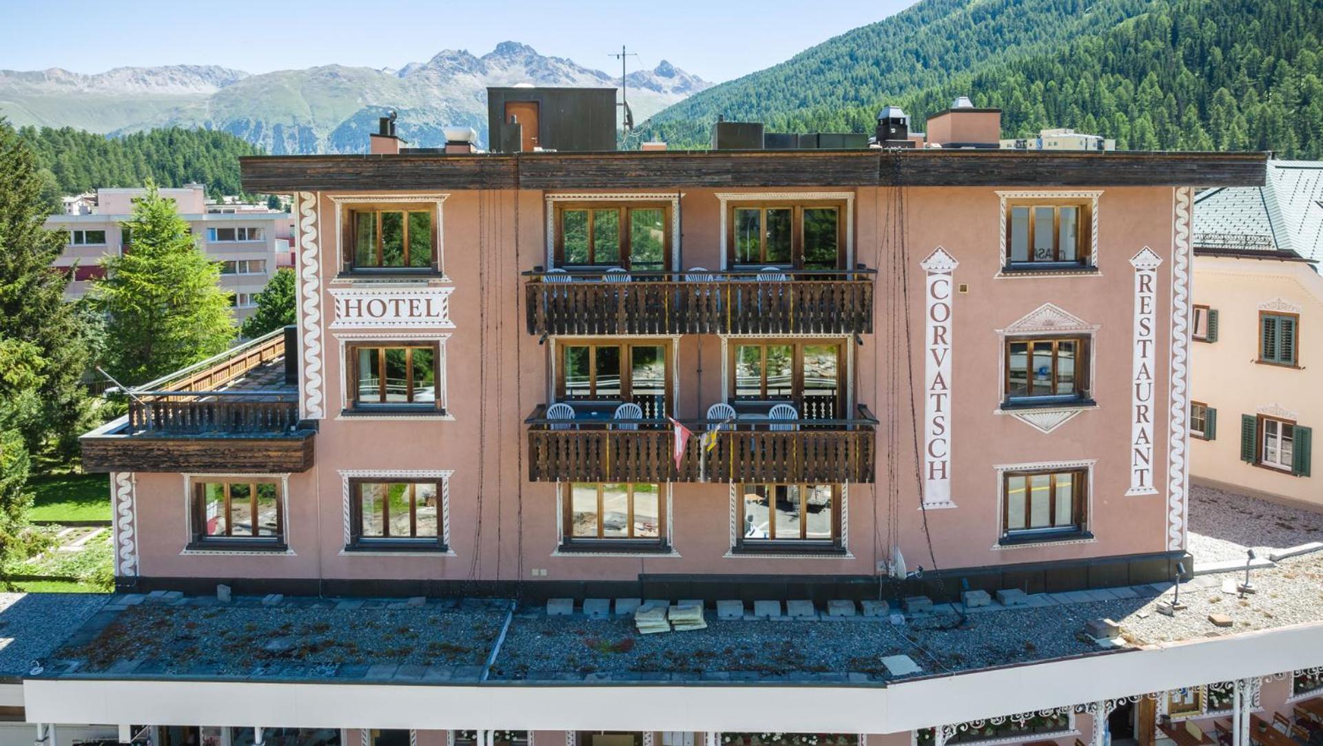 Hotel Corvatsch - Web Check-In St. Moritz Exterior photo